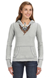 Ladies Pullover Hooded Sweatshirt