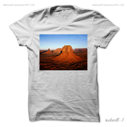 1070 Short & Sleeve men-T-Shirt & with Tear Away Label