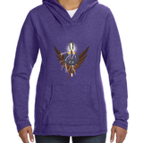 Ladies Pullover Hooded Sweatshirt