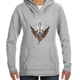 Ladies Pullover Hooded Sweatshirt