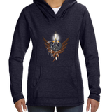 Ladies Pullover Hooded Sweatshirt