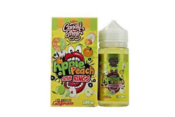 APPLE PEACH SOUR RINGS BY CANDY SHOP 100ML